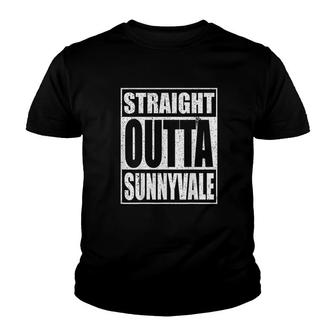Straight Outta Sunnyvale Youth T-shirt | Mazezy