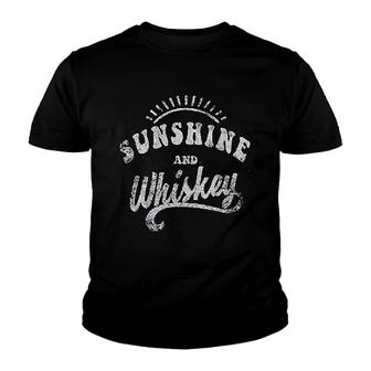 Sunshine And Whiskey Youth T-shirt | Mazezy