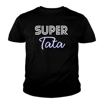 Super Tata Poland Father Apparel Polska Ojciec Polish Dad Youth T-shirt | Mazezy