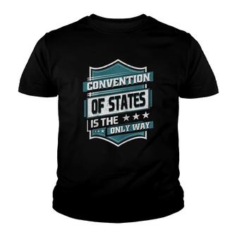 Support Convention Of States Article 5 Government Political Raglan Baseball Tee Youth T-shirt | Mazezy