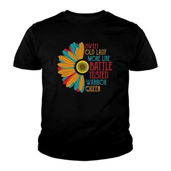 Sweet Old Lady Funny Old People Old Women Vintage Youth T-shirt - Thegiftio UK