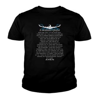 Swimming Prayer Youth T-shirt - Thegiftio UK