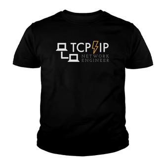 Tcp Ip Network Engineer Networking Geeks Youth T-shirt | Mazezy