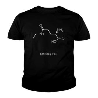 Tea Earl Grey Hot Slim Fit Youth T-shirt - Thegiftio UK