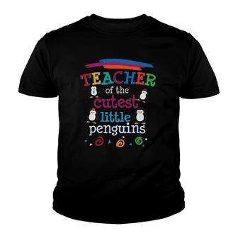 Teacher Cutest Little Penguins End Of Year Gift Preschool Youth T-shirt | Mazezy