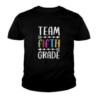 Team Fifth Grade Youth T-shirt | Mazezy