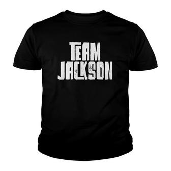 Team Jackson Son Grandson Husband Dad Sports Youth T-shirt | Mazezy DE