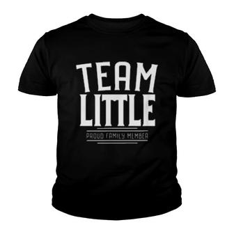 Team Little Last Name Family Surname Youth T-shirt | Mazezy