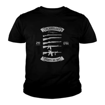 Technology Changes Rights Do Not Youth T-shirt - Thegiftio UK