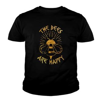 The Bees Are Happy-Valheim Viking Meme Youth T-shirt | Mazezy