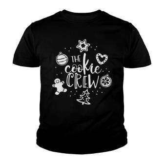 The Cookie Crew, Christmas Cookie Costume, Merry Christmas Gift Youth T-shirt | Mazezy