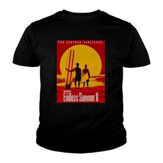 The Endless Summer Ii 1994 Vintage Surf Movie Poster Youth T-shirt | Mazezy