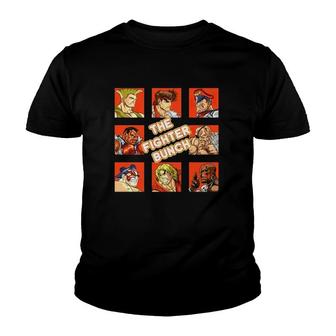 The Fighter Bunch Video Games Youth T-shirt - Thegiftio UK