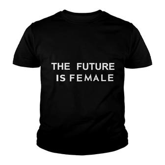 The Future Is Female Youth T-shirt | Mazezy
