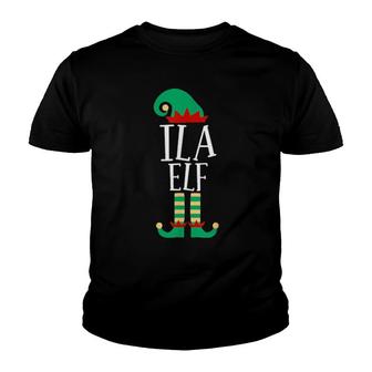 The Ila Elf Merry Christmas Youth T-shirt | Mazezy