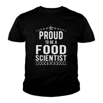 The Official Proud To Be A Food Scientist Youth T-shirt | Mazezy