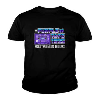 The Purple Tape 1995 More Than Meets The Ears Youth T-shirt - Thegiftio UK