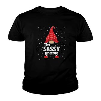 The Sassy Gnome Youth T-shirt - Thegiftio UK