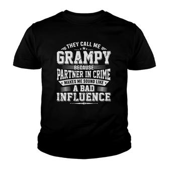 They Call Me Grampy Gifts Father's Day For Men Youth T-shirt | Mazezy