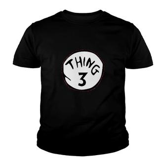 Thing 1 Thing 2 Thing 3 V2 Youth T-shirt - Thegiftio UK