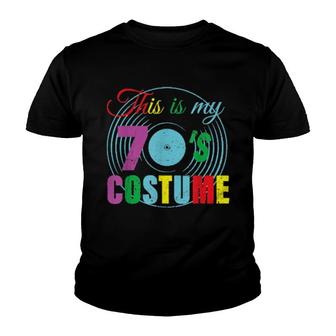 This Is My 70S Costume 60S 70S Party Youth T-shirt - Thegiftio UK