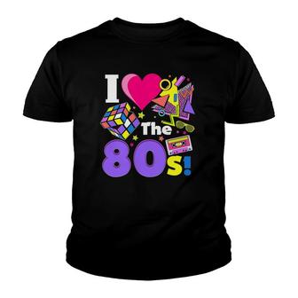 This Is My 80S Costume-Vintage Retro I Love The 80S Youth T-shirt | Mazezy