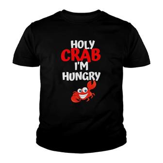 This Is My Crab Eating Tee Holy Crab Fest Seafood Pun Youth T-shirt | Mazezy