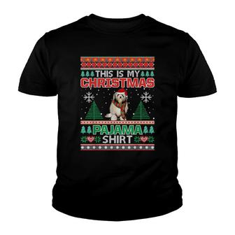 This Is My Lowchen Christmas Pajama Dog Ugly Youth T-shirt | Mazezy