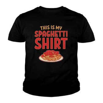 This Is My Spaghetti Youth T-shirt | Mazezy UK