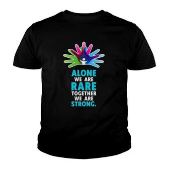 Together We Are Strong Rare Disease - Rare Disease Day 2022 Ver2 Youth T-shirt | Mazezy