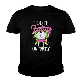 Tooth Fairy For Dental Assistant Dental Hygienist Youth T-shirt | Mazezy