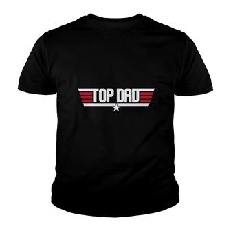 Top Dad Youth T-shirt | Mazezy