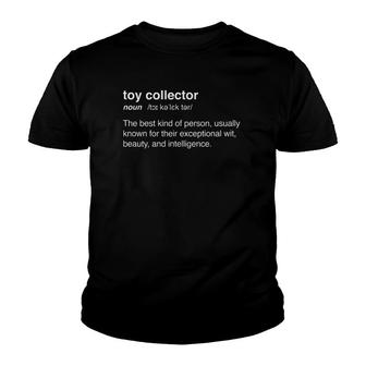 Toy Collecting Retro Nostalgia Toy Collector Youth T-shirt - Thegiftio UK