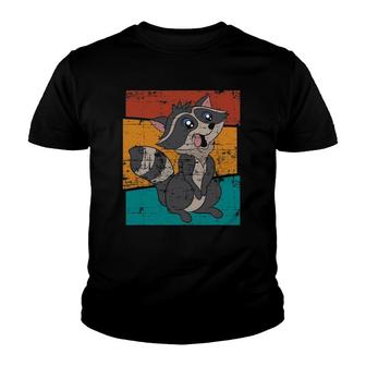 Trash Panda Raccoon Wildlife Animal Lover Cute Baby Raccoon Youth T-shirt | Mazezy