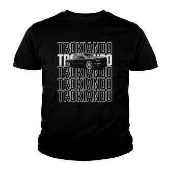 Trokiando Slammed Crewcab Mamalona Graphics Tee Youth T-shirt | Mazezy