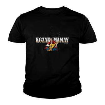 Ukrainian Kozak Mamay-Ukrainian Mens Youth T-shirt | Mazezy