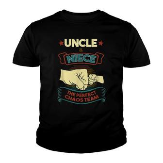 Uncle & Niece The Perfect Chaos Team Uncle & Niece Youth T-shirt | Mazezy