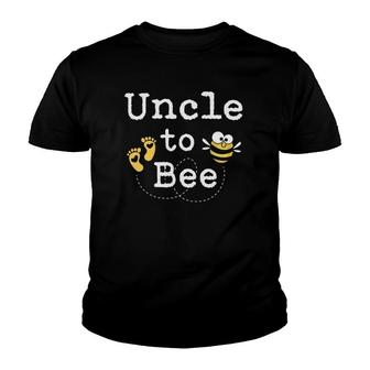 Uncle To Bee Funny Fathers Day Youth T-shirt | Mazezy