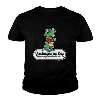 Unclesaurus Rex Uncle Youth T-shirt | Mazezy