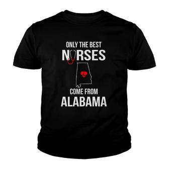 Unique Nurse Gift Alabama Nurses Nursing Student Lpn Rn Cna Youth T-shirt | Mazezy