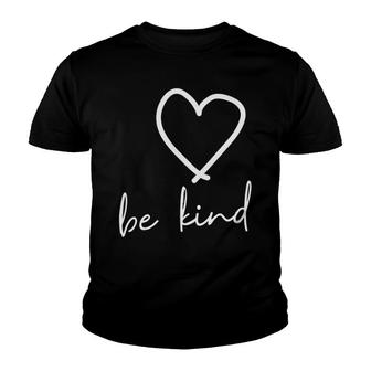Unity Day Orange Gift I Be Kind Heart Youth T-shirt | Mazezy