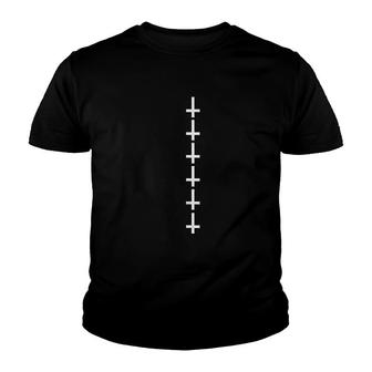 Upside Down Crosses Youth T-shirt | Mazezy