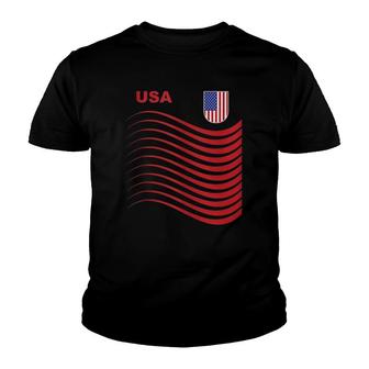 Usa Basketball Jersey United States Basketball Gift Youth T-shirt | Mazezy