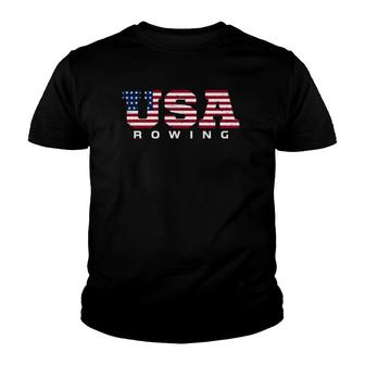 Usa Rowing Team Lovers Gift Youth T-shirt | Mazezy