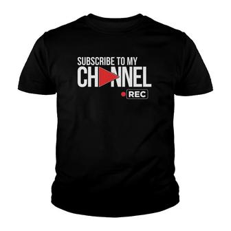 Video Sharing For Online Streaming Content Creators Youth T-shirt | Mazezy