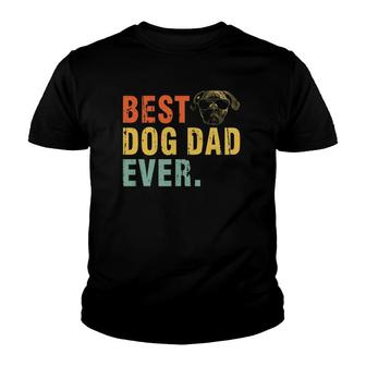 Vintage Best Dog Dad Ever Cane Corso S Youth T-shirt - Thegiftio UK