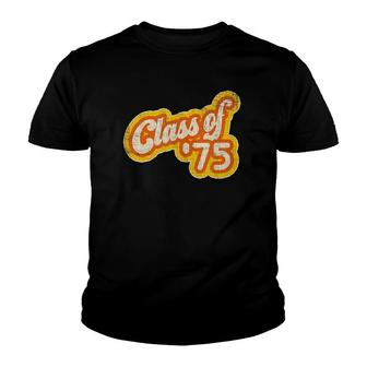 Vintage Class Of 1975 - Graduation Year Youth T-shirt | Mazezy