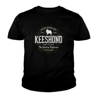 Vintage Kees For Dog Lovers Keeshond Youth T-shirt | Mazezy