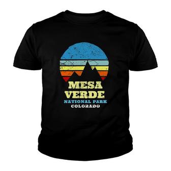 Vintage Mesa Verde Colorado National Park Youth T-shirt | Mazezy