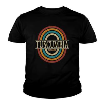 Vintage Retro Tuscumbia Alabama Al Women Men Souvenirs Youth T-shirt | Mazezy CA